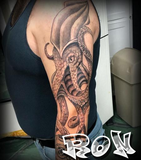 Tattoos - Squid tattoo  - 143083
